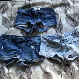 Hollister shorts bundle